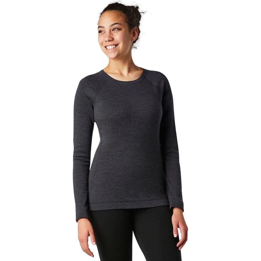NWT Smartwool Gray Women's Merino 250 Base Layer Crew Shirt